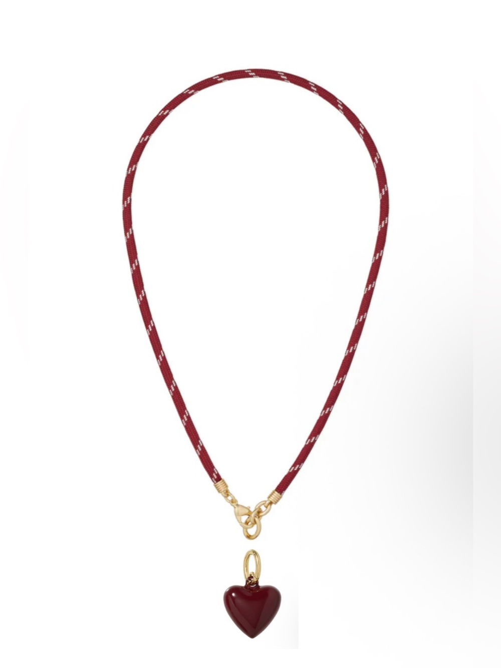 NWOT Roxanne Assoulin The Happy Cord Charm Necklace